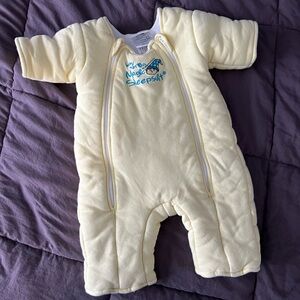 Yellow Baby Sleepsuit